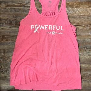 Club Pilates Pink Tank Top